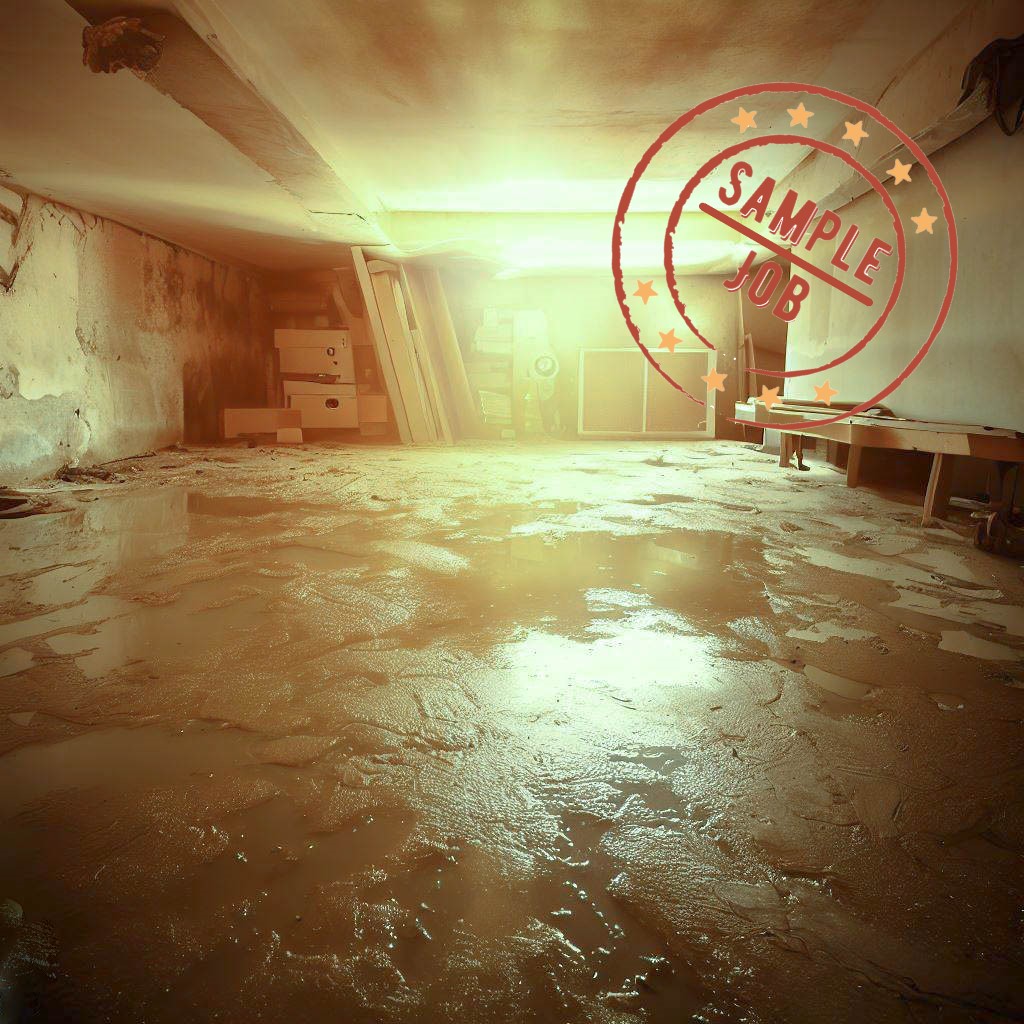 flooded basement